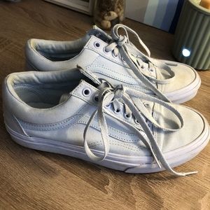 light blue vans